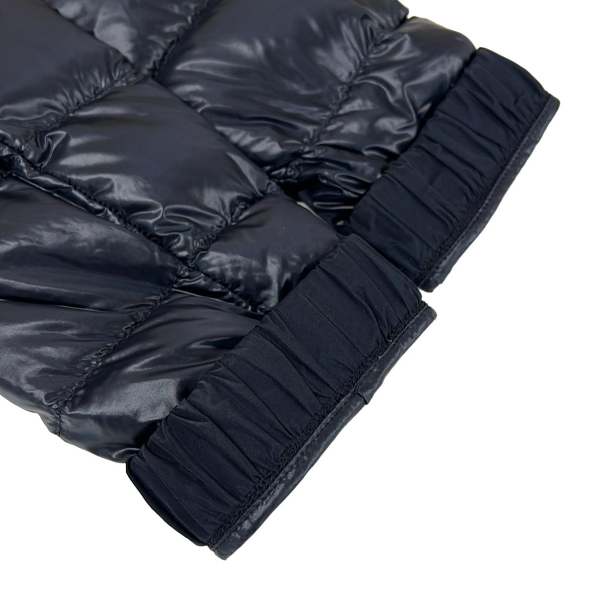 Moncler Down Jacket Coat 2 M Veulettes Giubbotto Dark Navy Winter Tweed