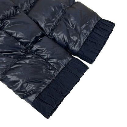 Moncler Down Jacket Coat 2 M Veulettes Giubbotto Dark Navy Winter Tweed