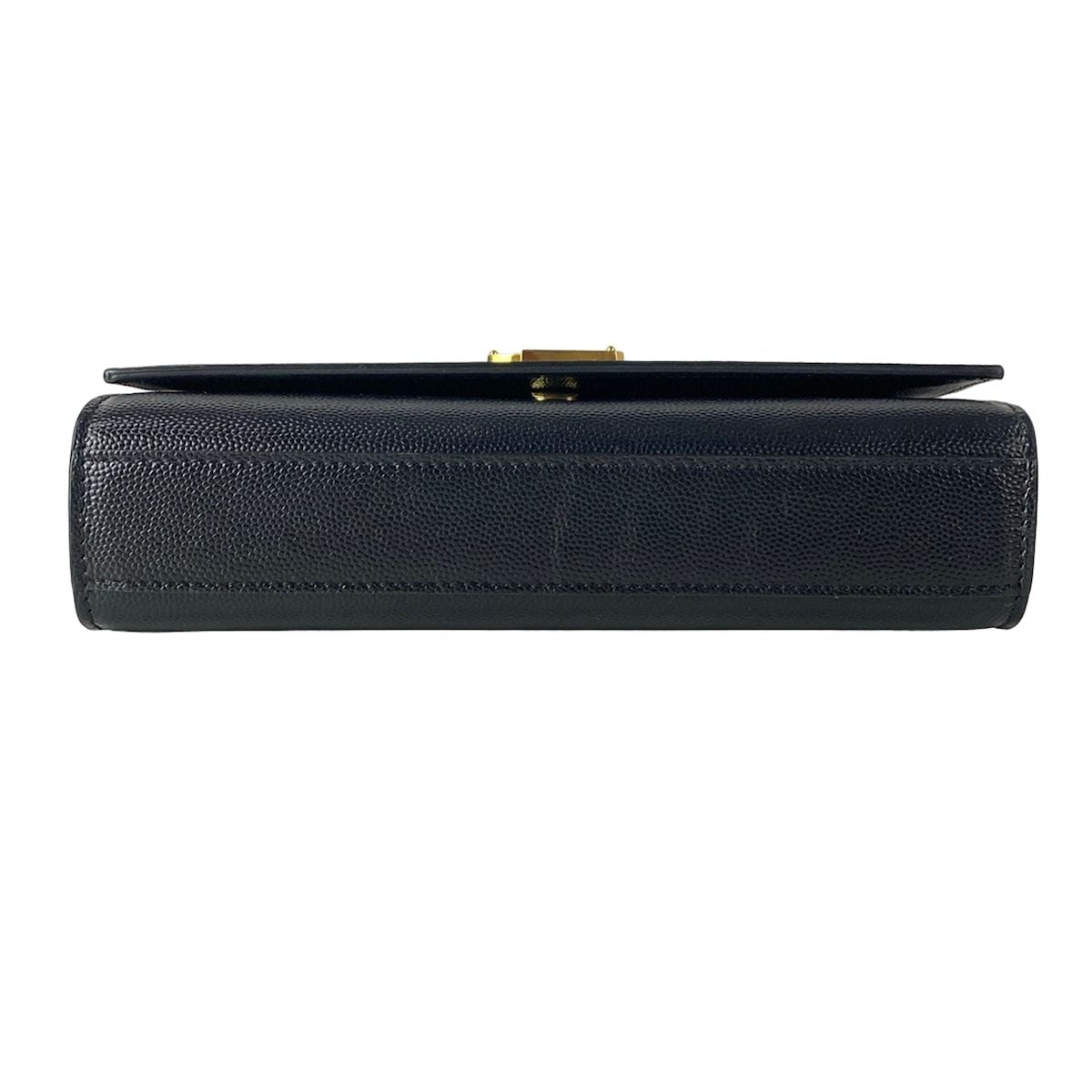Saint Laurent Paris Shoulder Bag Kate Small Black Chain Leather