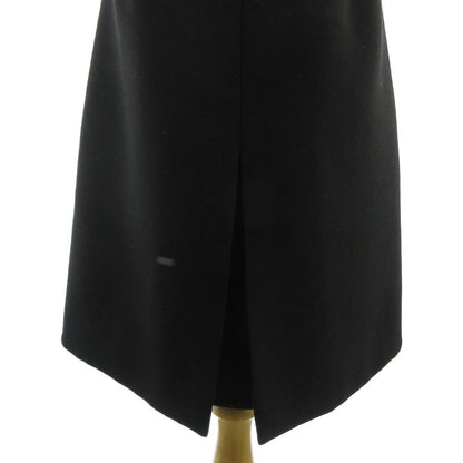 Celine Phoebe Philo Era Wool Skirt Knee Length Black 40 M 2