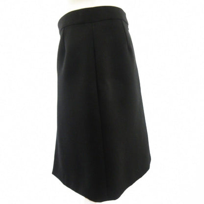 Celine Phoebe Philo Era Wool Skirt Knee Length Black 40 M 2