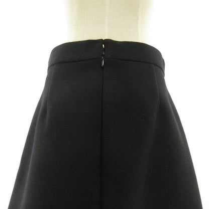Celine Phoebe Philo Era Wool Skirt Knee Length Black 40 M 2