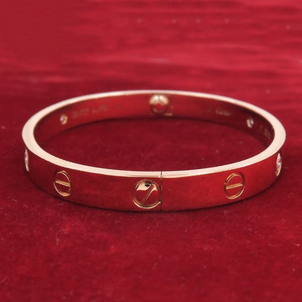 Cartier Love Breath Half Diamond Bracelet