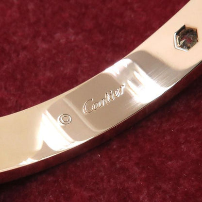 Cartier Love Breath Half Diamond Bracelet