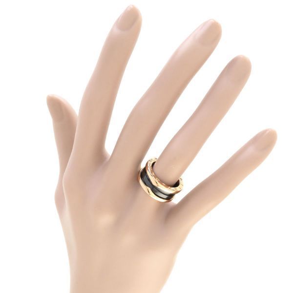 Bvlgari B-zero One Ring Band Black Ceramic