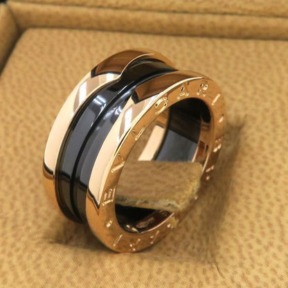 Bvlgari B-zero One Ring Band Black Ceramic