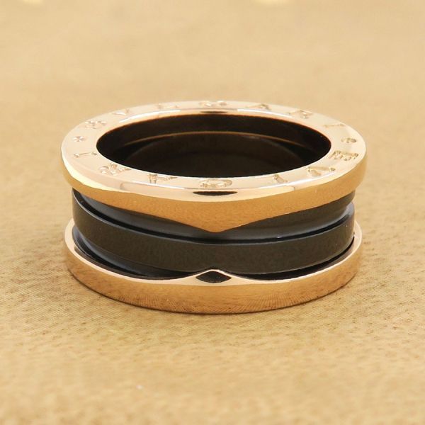 Bvlgari B-zero One Ring Band Black Ceramic