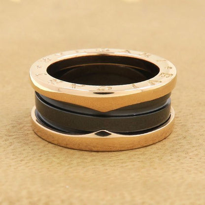 Bvlgari B-zero One Ring Band Black Ceramic