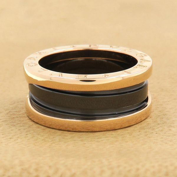 Bvlgari B-zero One Ring Band Black Ceramic