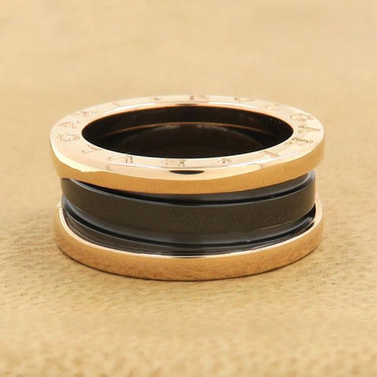 Bvlgari B-zero One Ring Band Black Ceramic