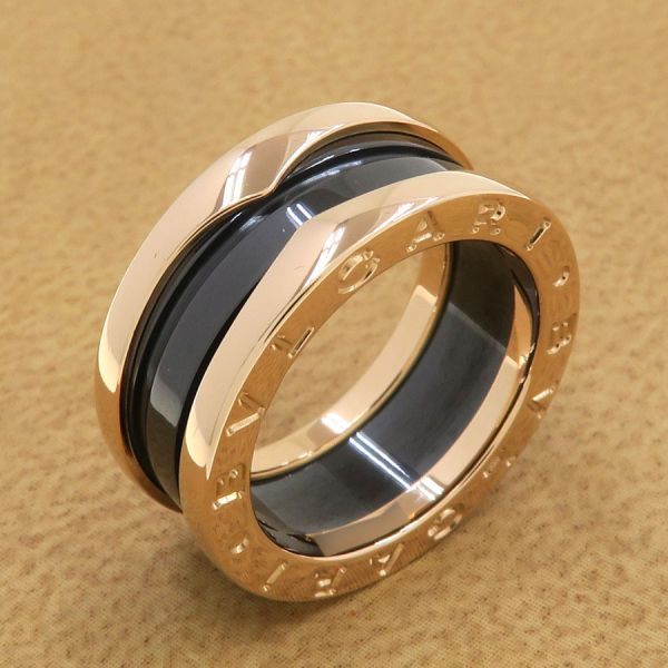 Bvlgari B-zero One Ring Band Black Ceramic