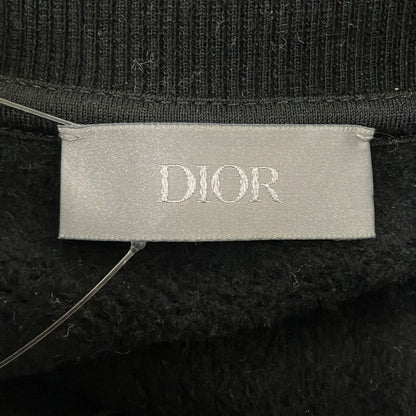 Dior Sweatshirt S Black Long Sleeve Embroidery
