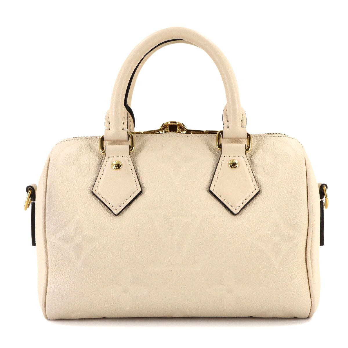Louis Vuitton Monogram Empreinte Speedy Bandouliere 20 2-Way Hand Bag Cles