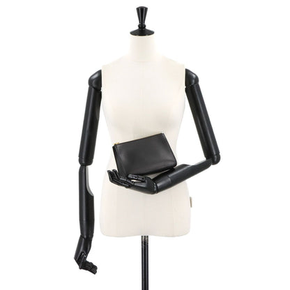 Hermes Zip and Go PM Pouch Evercolor Black Chaine D'ancre Gold