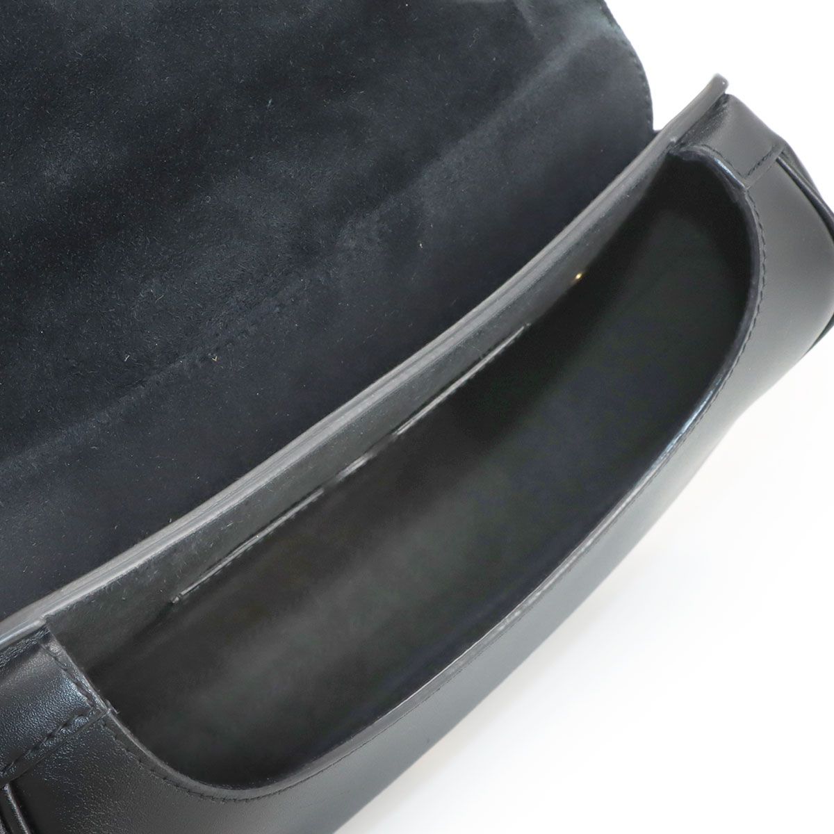 Dior Bobbi Shoulder Bag Leather Black Gold