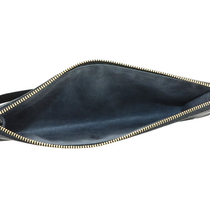Louis Vuitton Epi Pochette Hand Bag Noir Gold