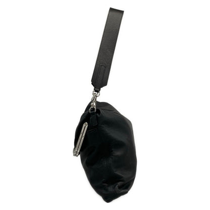 Max Maraweekend Shoulder Bag Pasticino Black Clasp Leather