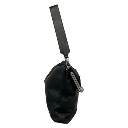 Max Maraweekend Shoulder Bag Pasticino Black Clasp Leather