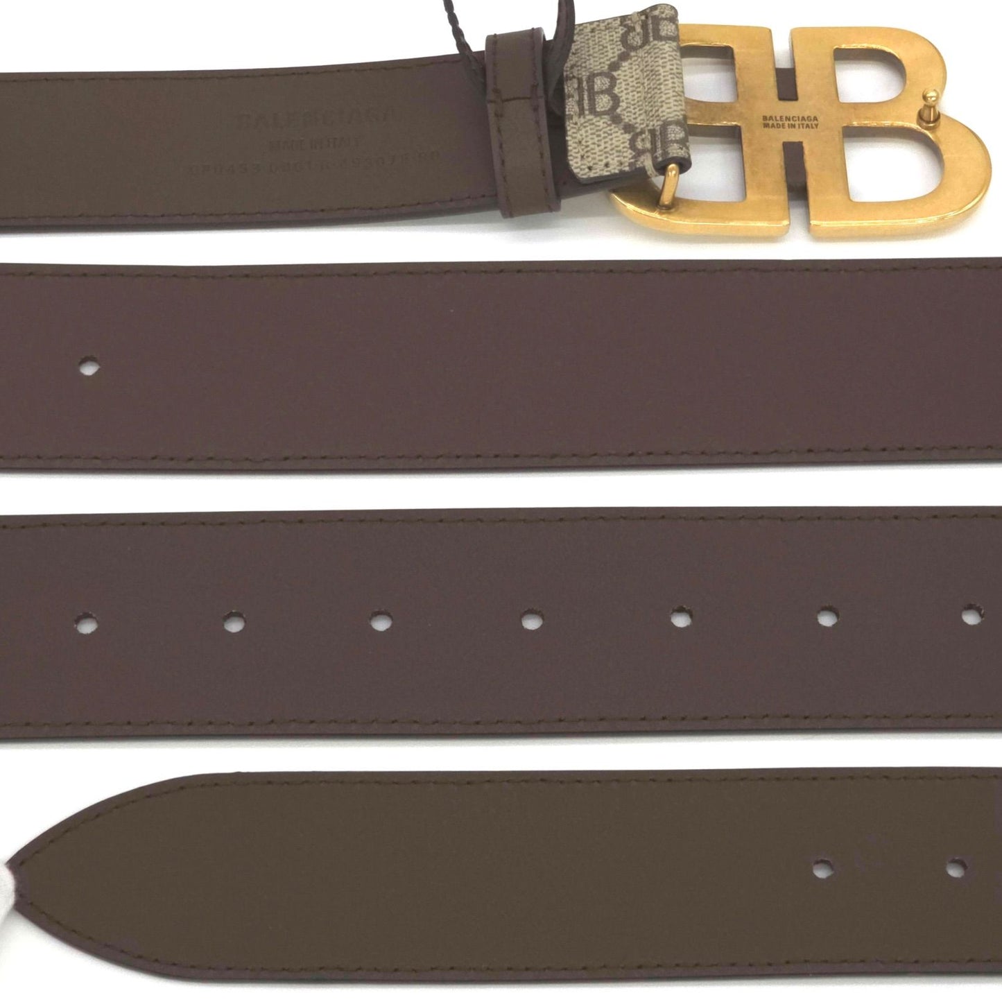 Gucci the Hacka Project BB Signature Belt 90 Waist 45 95 cm Adjustment Large — view 6