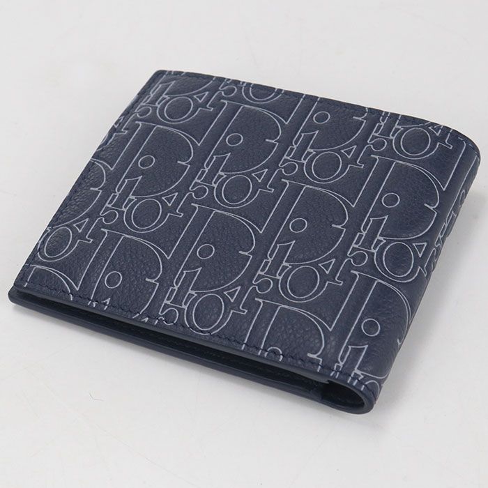 Dior Bifold Wallet Gravity Out Line Leather — view 2