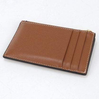 Celine Zipped Card Holder Cuill Triomphe Coin Case Calfskin — view 2