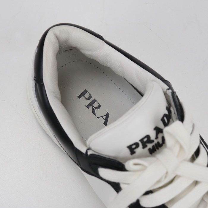 Prada Leather Sneakers Calfskin — view 4