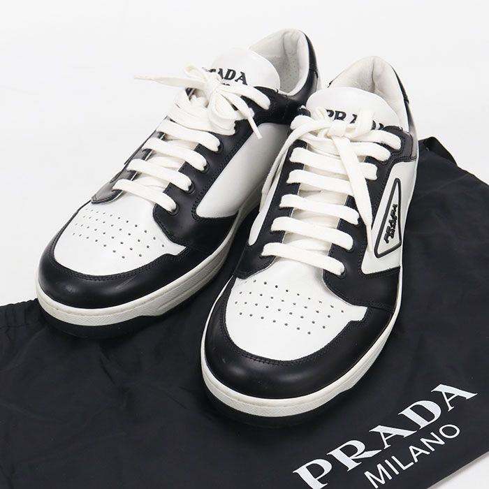 Prada Leather Sneakers Calfskin