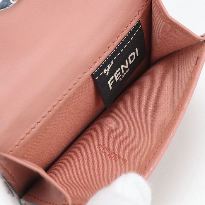 Fendi F's Trifold Wallet Calfskin — view 6