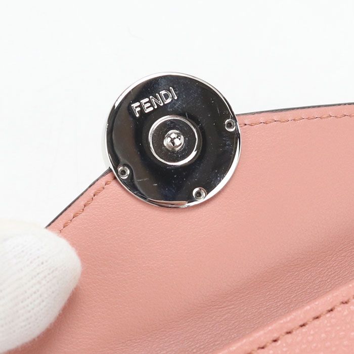 Fendi F's Trifold Wallet Calfskin — view 7