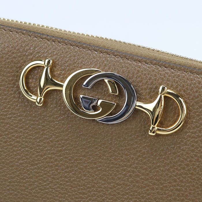 Gucci Zip Around Wallet Zumi Leather — view 4