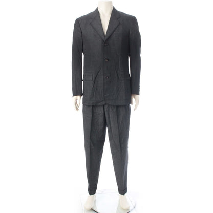 Hermes Comme Des Garcons Homme Plus Wool Venille Kitsch Era Transfer Print Set