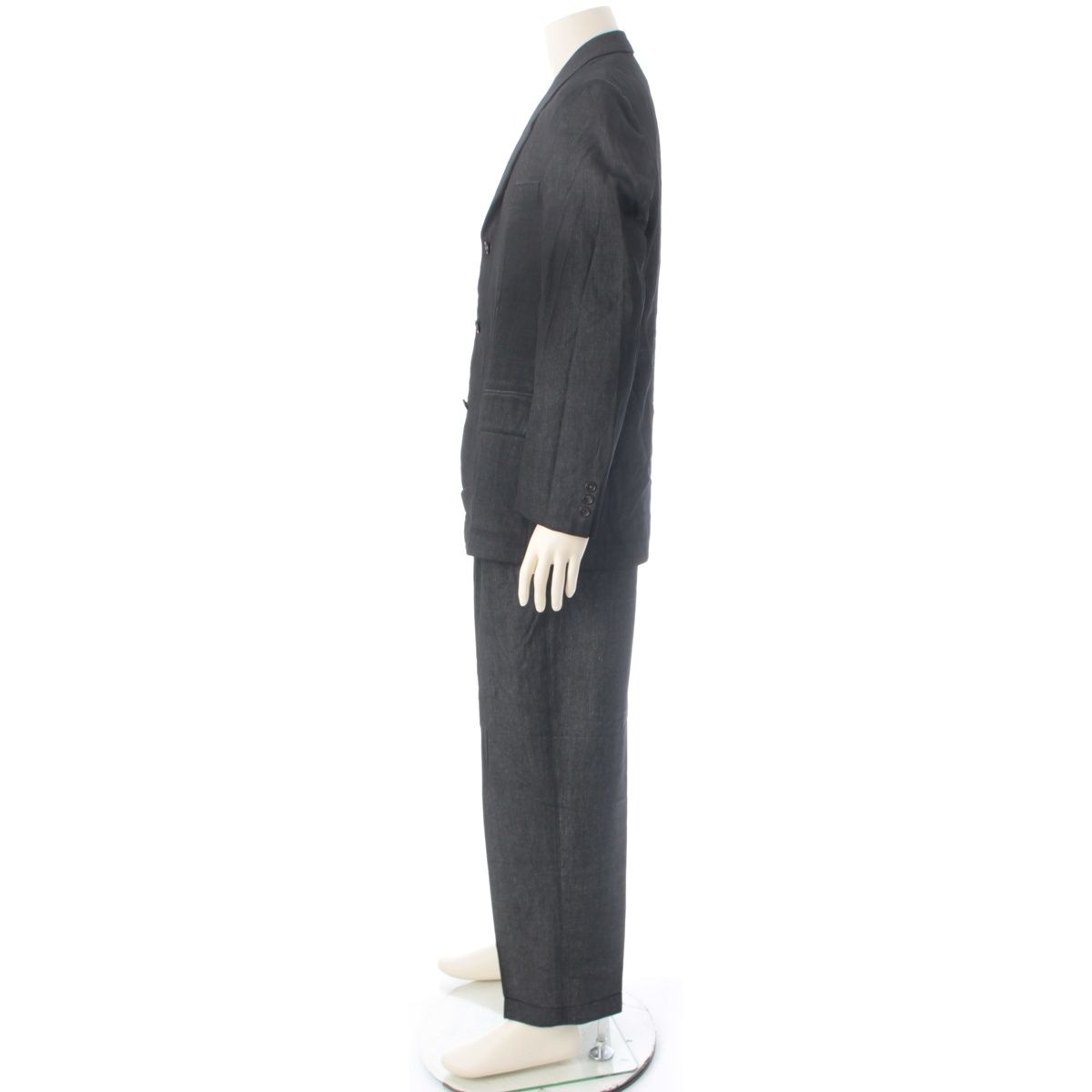 Hermes Comme Des Garcons Homme Plus Wool Venille Kitsch Era Transfer Print Set