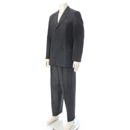 Hermes Comme Des Garcons Homme Plus Wool Venille Kitsch Era Transfer Print Set