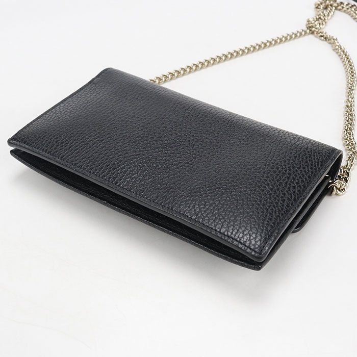 Gucci Interlocking Chain Wallet Leather — view 2