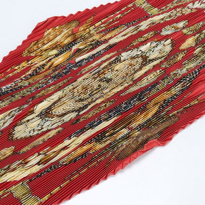Hermes Pleats Carre Scarf Silk — view 3