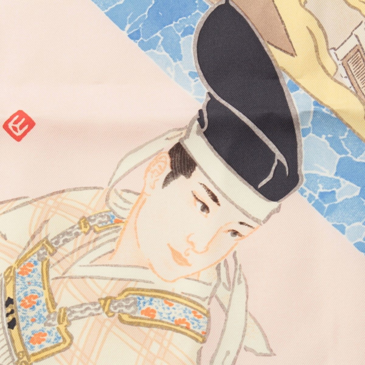Hermes Silk Carre 90 les Artisans D'hermes Scarf Multicolor