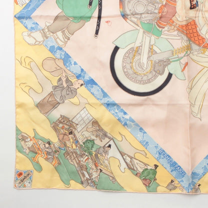 Hermes Silk Carre 90 les Artisans D'hermes Scarf Multicolor