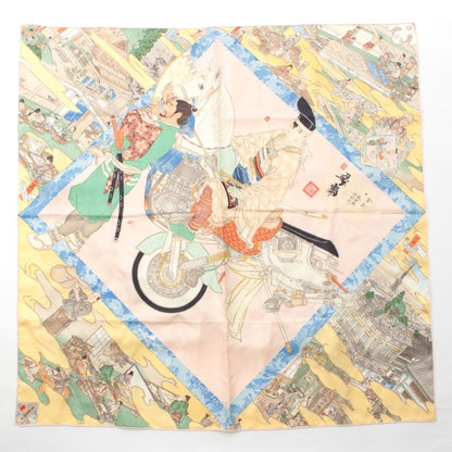 Hermes Silk Carre 90 les Artisans D'hermes Scarf Multicolor