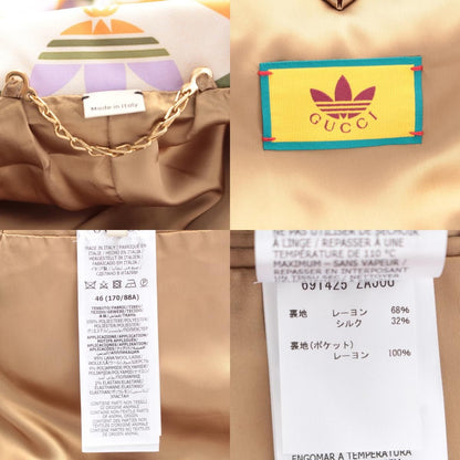 Gucci Adidas Trefoil Print Jacket Shorts Set Multicolor