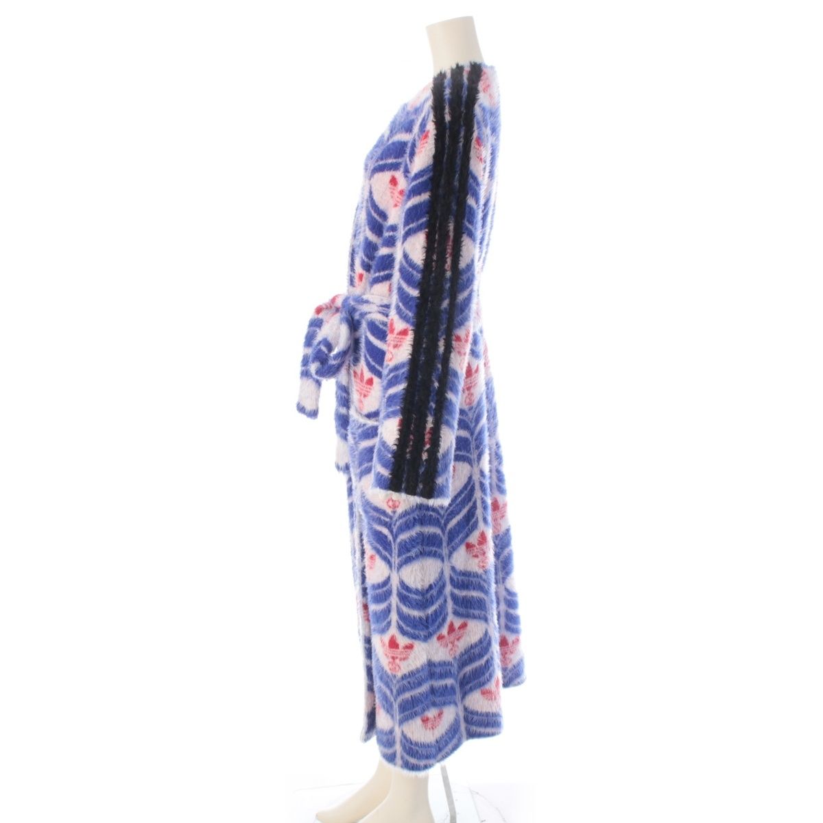 Gucci Adidas GG Trefoil with Fur Belt Blue