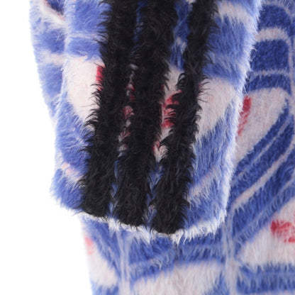 Gucci Adidas GG Trefoil with Fur Belt Blue