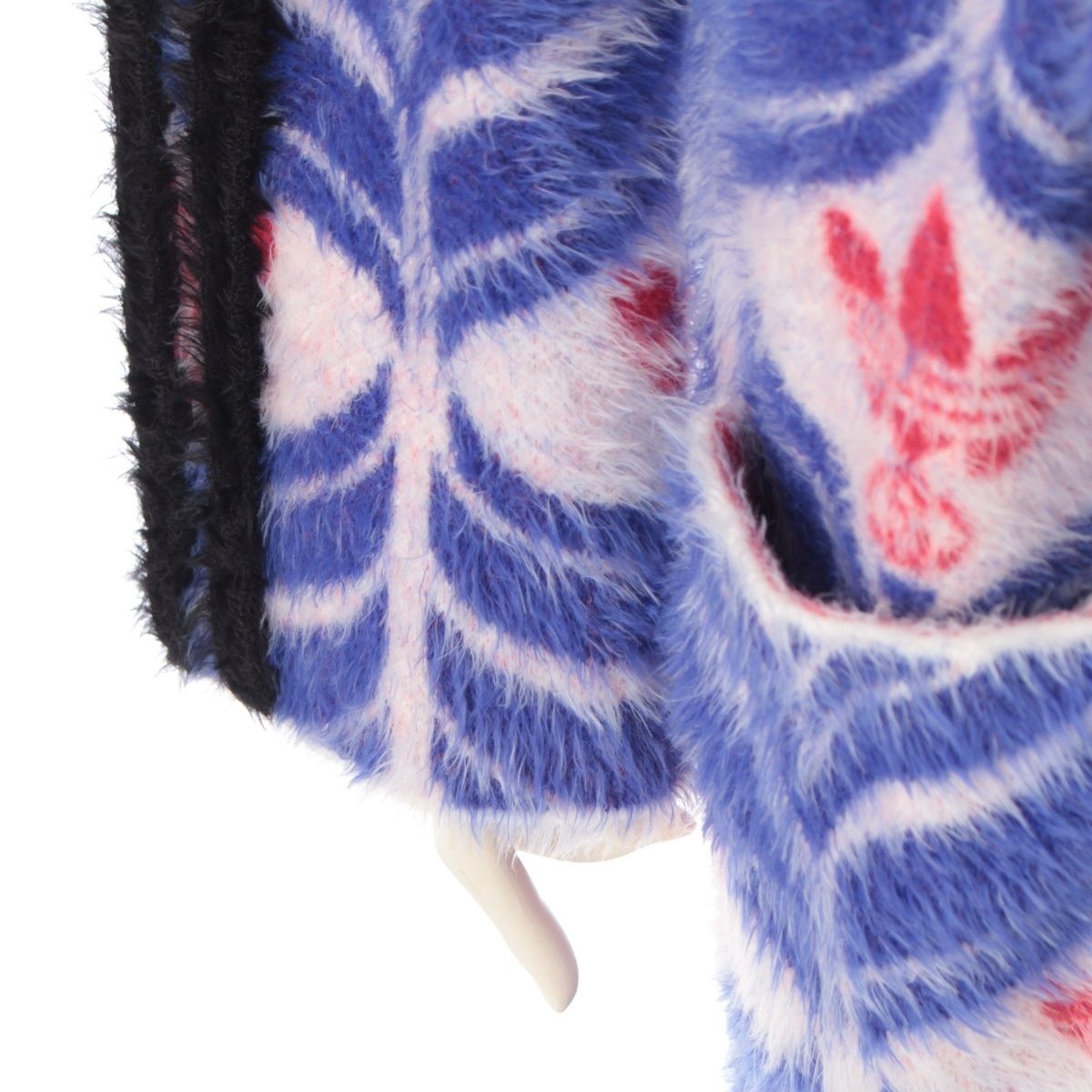 Gucci Adidas GG Trefoil with Fur Belt Blue