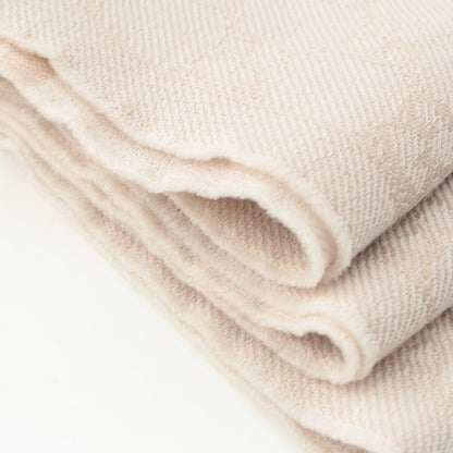Gucci Wool GG Scarf Fringe Large Shawl Beige