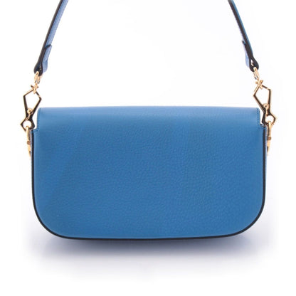 Gucci Adidas Leather Horsebit Handbag Blue