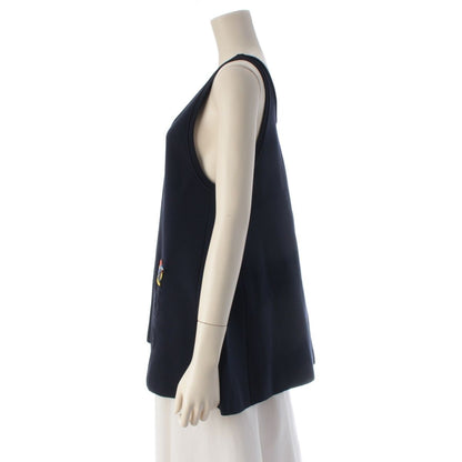Louis Vuitton LV Wave Wing Tank Top Navy