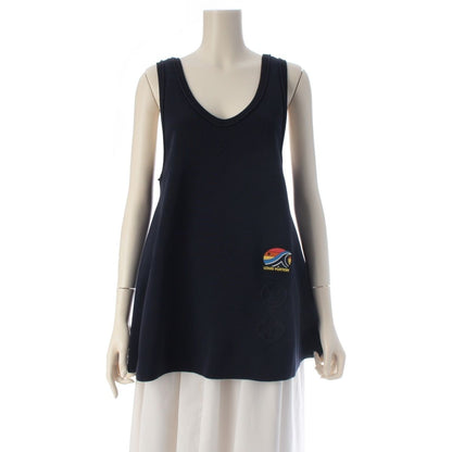 Louis Vuitton LV Wave Wing Tank Top Navy