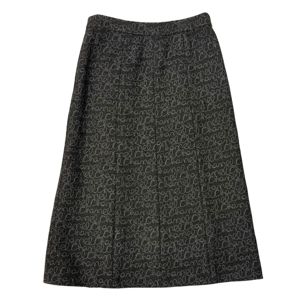 Chanel Long Skirt Wool