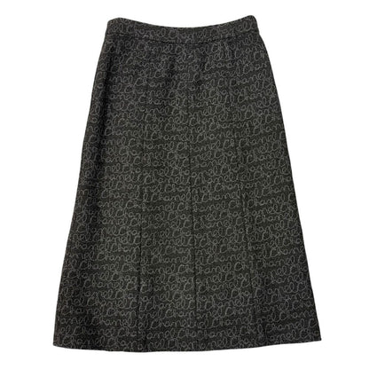 Chanel Long Skirt Wool