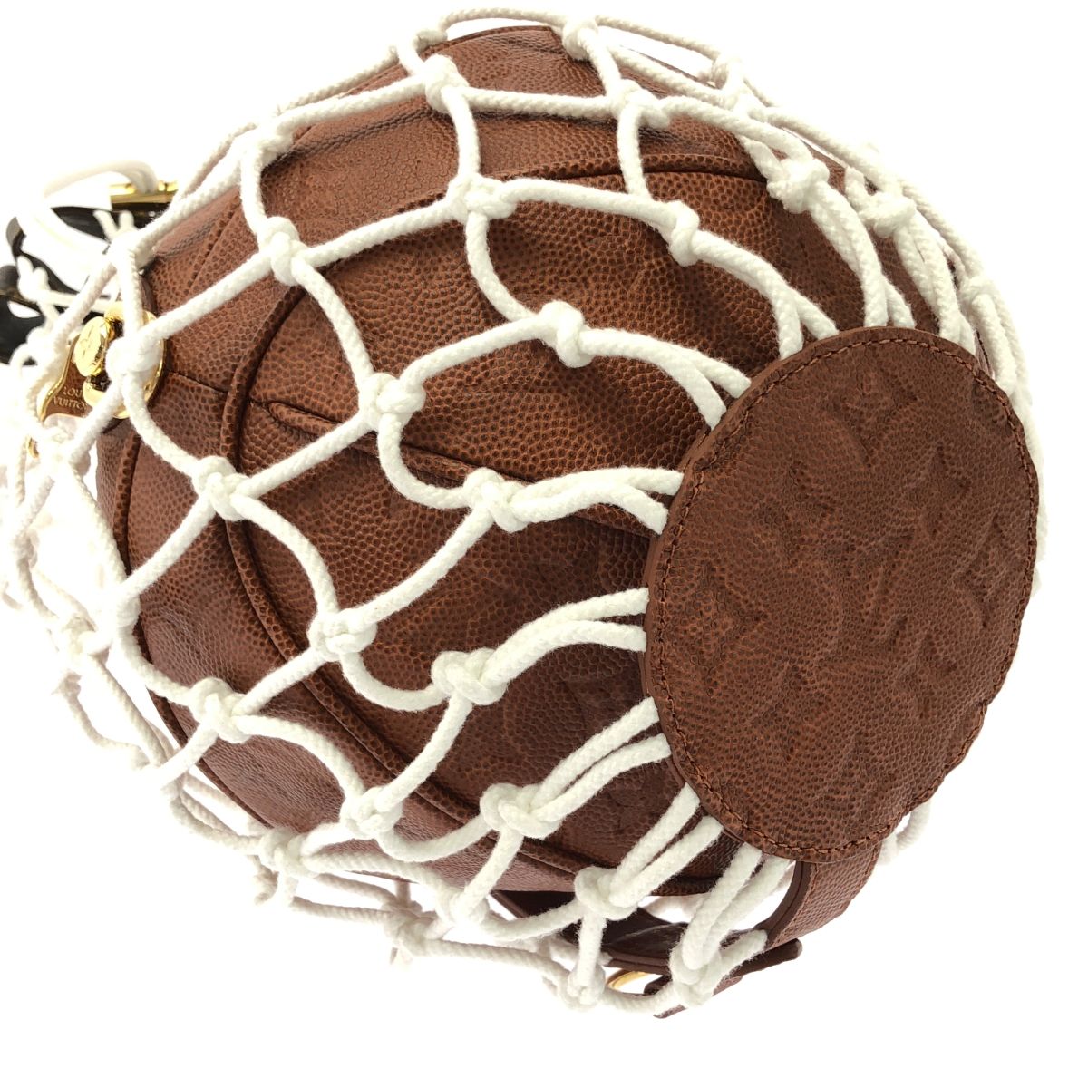 Louis Vuitton Nba Monogram Ball in Basket Shoulder Bag Brown