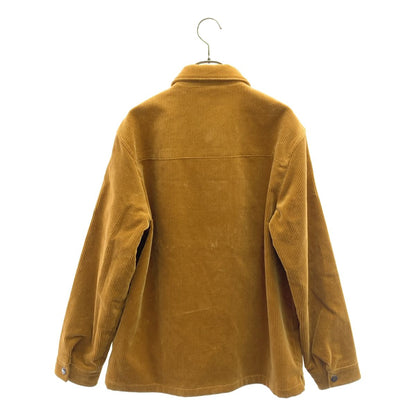 Prada Triangle Plate Corduroy Jacket XS Brown